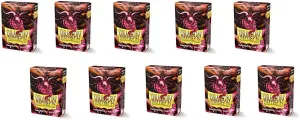 10 Packs Dragon Shield Matte Mini Japanese Magenta 60 ct Card Sleeves Display Case