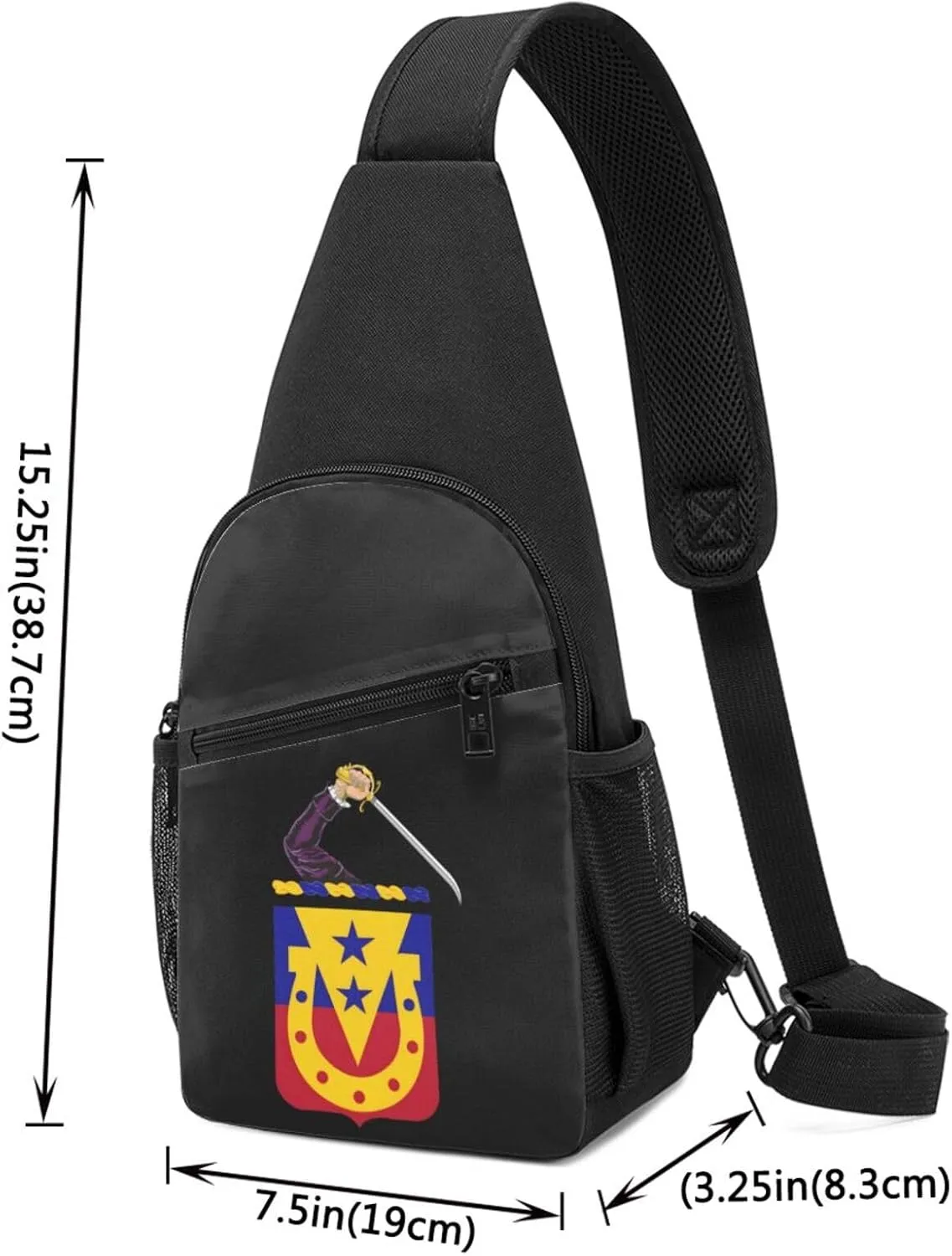 110th Cavalry Regiment Adjustable Fanny Pack Waist Bag For Travel Sports