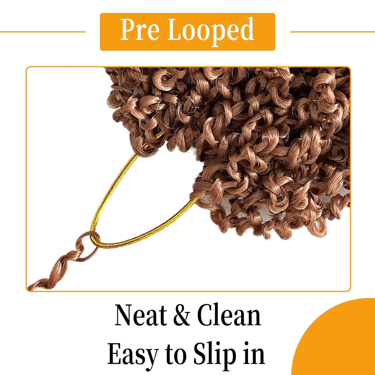12 Inch Pre-Looped Yanky Twist Crochet Hair, 30 Strands/Pc, Mini Passion Twists, Senegalese Braiding Hair (30#, 8 Pcs/Pack)