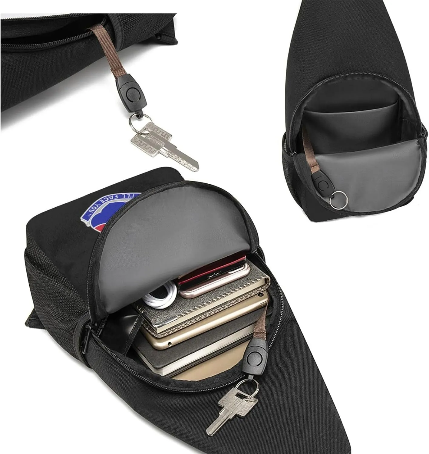 142nd Infantry Regiment Adjustable Fanny Pack Waist Bag For Travel Sports