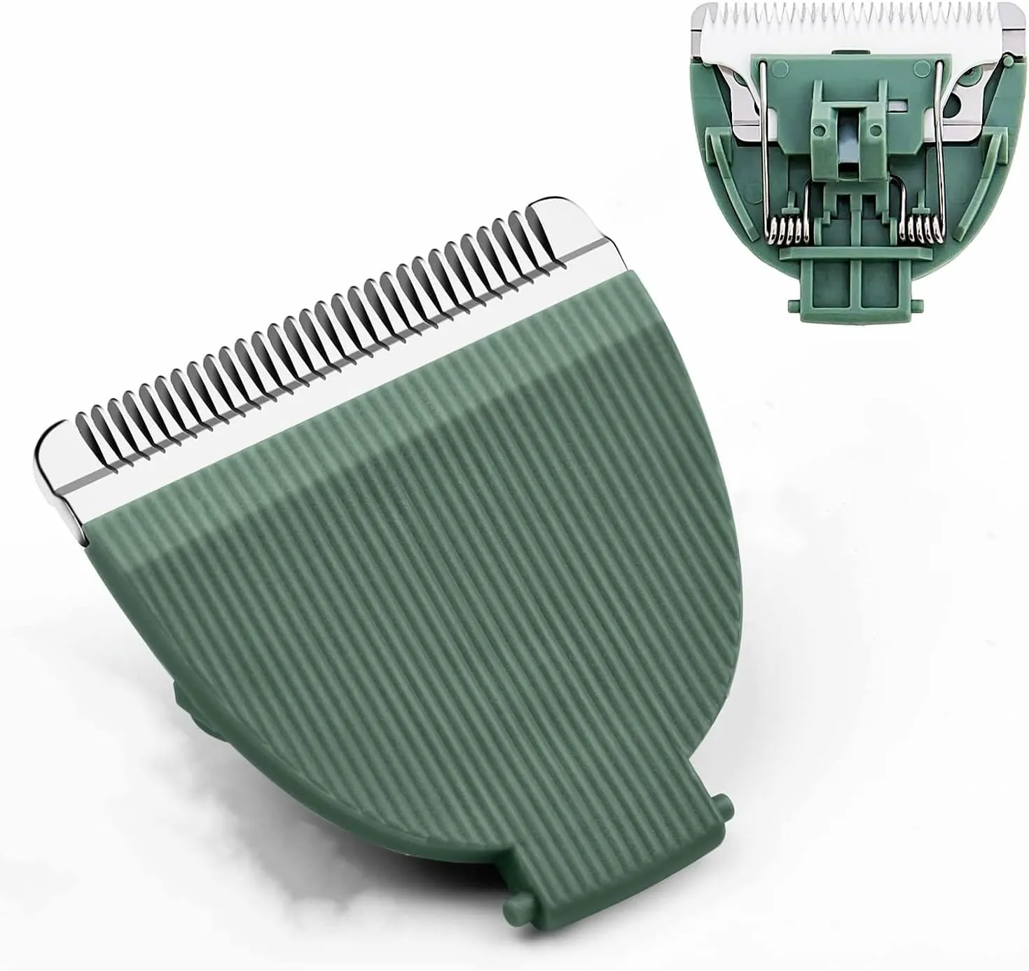 2 Pack Green Replacement Blades for Meridian Trimmer, Trimmer Replacement Blade for Meridian Electric Body Onyx Sage