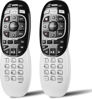 2 Packs Universal RC73 IR/RF Remote Control Replacement Compatible with DirecTV HR20 HR21 HR34 HR44 HR54 DVR Satellite Dish Receiver