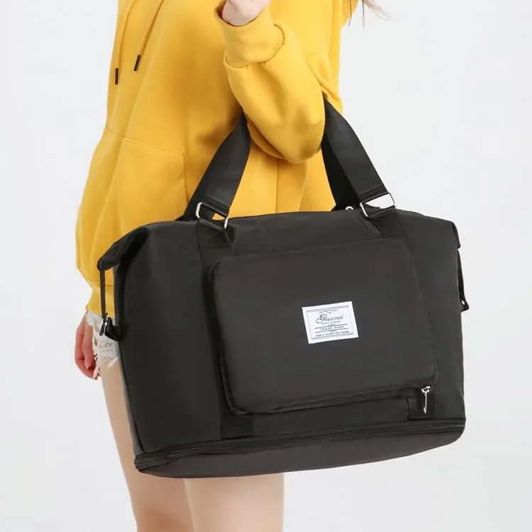 2025 new travel bag, sports and fitness, large-capacity expandable folding bag for production (purple)