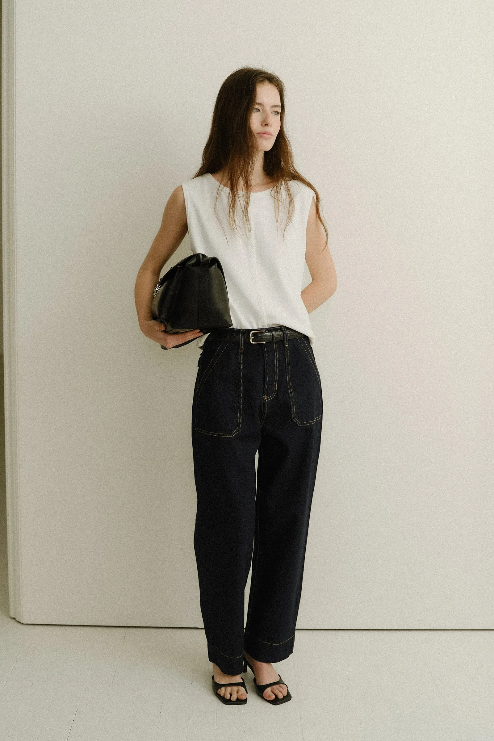 25SS 90s VEGETABLE LEATHER CAMERA BAG & LIP CASE SET
