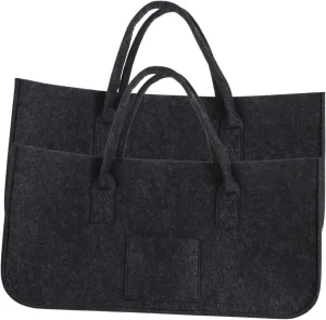 2pcs Felt Handbag Tote Bag Storage Bag Shopping Tote for Travel Home and Everyday Use