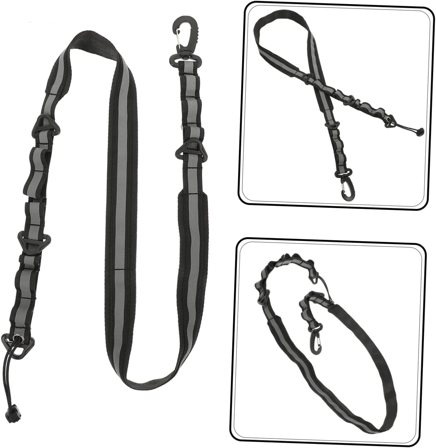 2pcs Mountaineering Strap for Men Girdle Waist Safety Messenger Bag Strap Outdoor