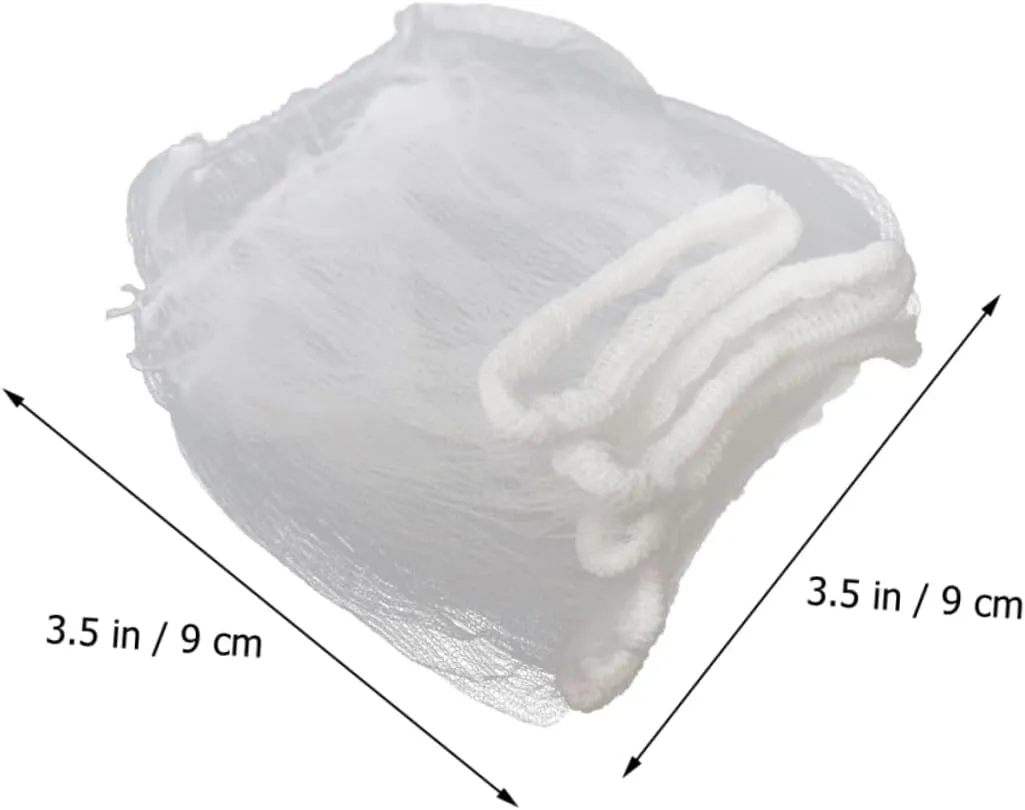 2sets Kitchen Sink Filter Net Washing Basin Strainer Anti-blockage Mesh Bag 300pcs*2
