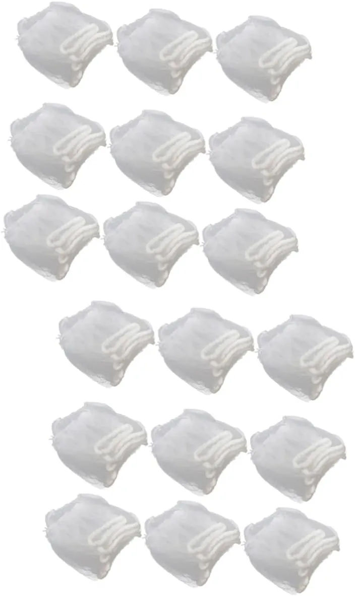 2sets Kitchen Sink Filter Net Washing Basin Strainer Anti-blockage Mesh Bag 300pcs*2
