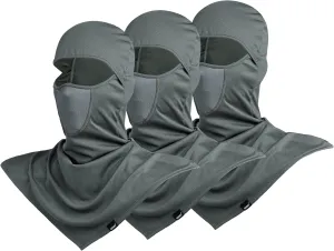 3 Pieces Balaclava - Summer Sun Protection Motorcycle Fishing Sun mask Breathable Windproof Long Face Mask for Men Women
