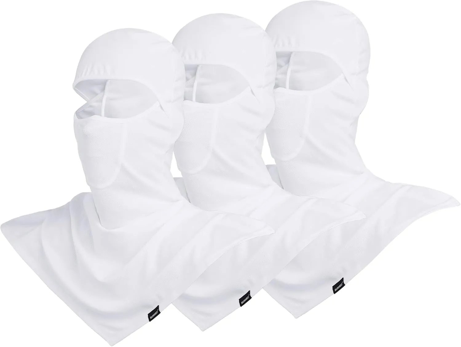 3 Pieces Balaclava - Summer Sun Protection Motorcycle Fishing Sun mask Breathable Windproof Long Face Mask for Men Women
