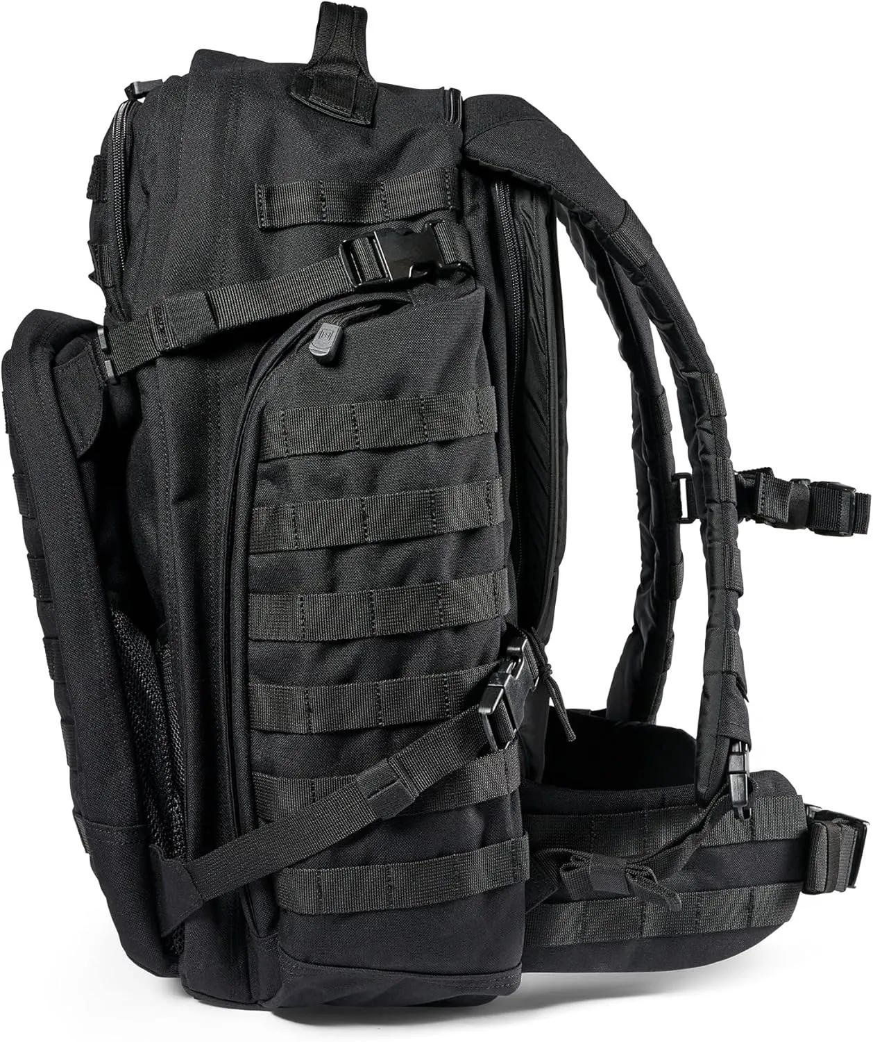 5.11 Tactical Backpack‚ Rush 72 2.0‚ Military Molle Pack, CCW with Multiple Compartments, 55 Liter, Large, Style 56565‚ Black