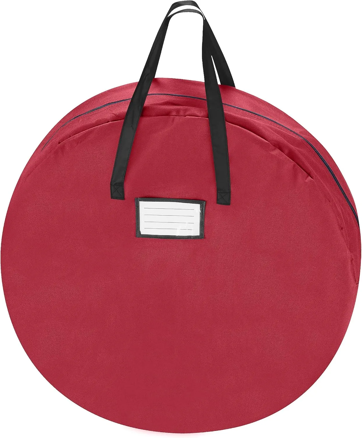5706 36 in Wreath Canvas Red