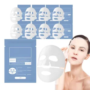 8 Packs Bio-Collagen Mask, Bio Collagen Face Mask Overnight, Bio Collagen Face Mask, Bio Collagen Mask, Hydrating Overnight Hydrogel Mask, Pore Minimizing, Elasticity(8pcs)