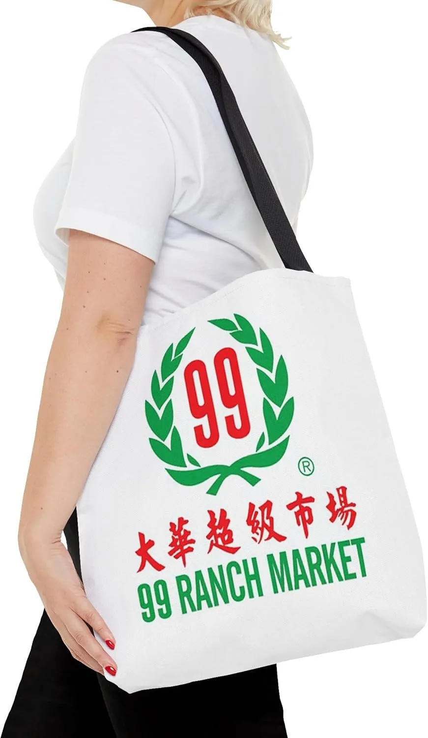 99 Ranch Market Shopping Tote Bag 2.0 16" x 16" / Chinese