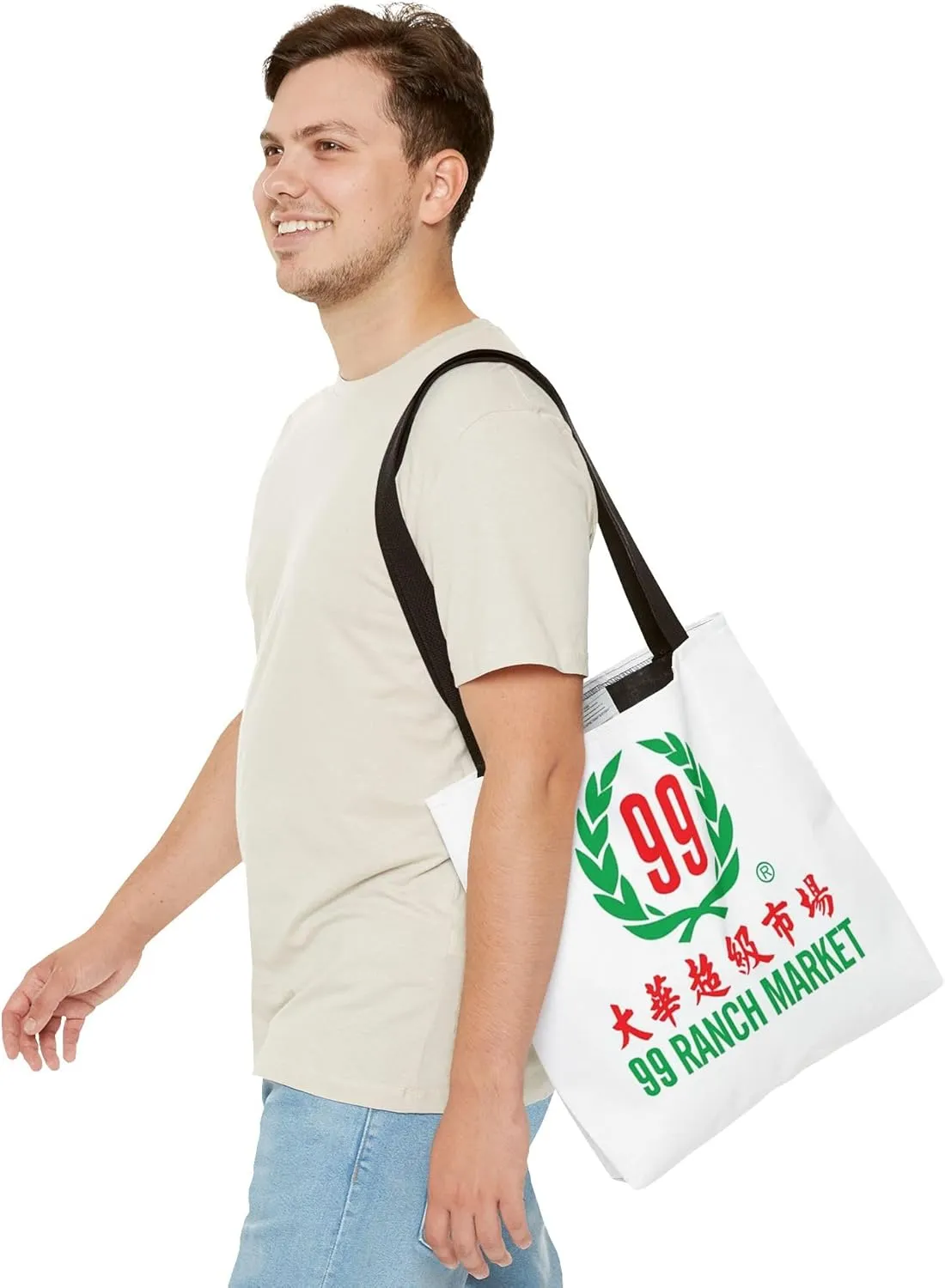 99 Ranch Market Shopping Tote Bag 2.0 16" x 16" / Chinese