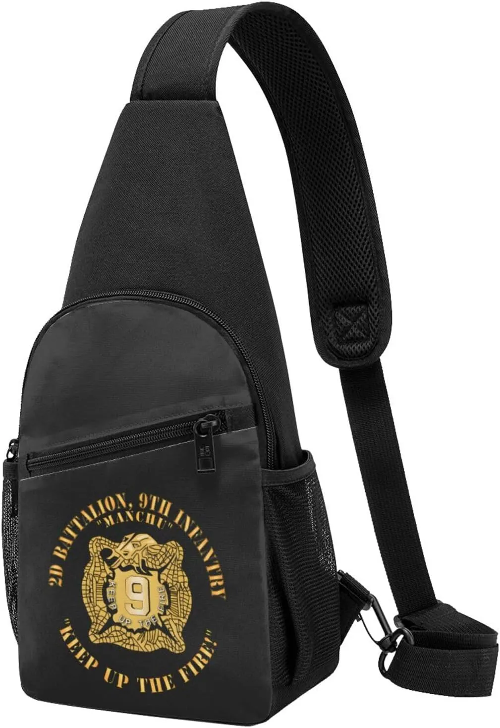 9th Infantry Regiment Adjustable Fanny Pack Waist Bag For Travel Sports