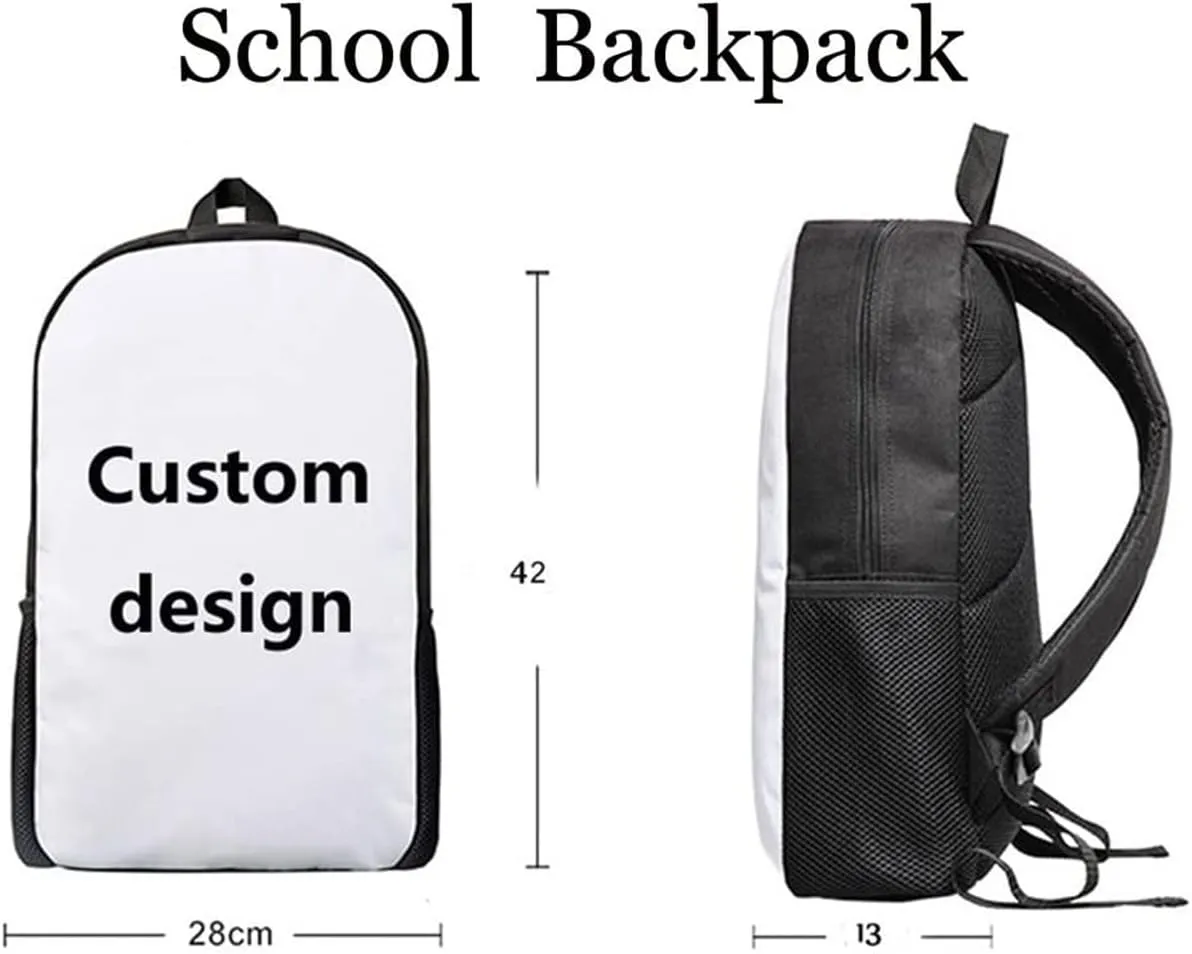 African Boy Backpack with Lunch Box for Kids Basketball School Bags Lunchbag Pecnil Case Set 3 in 1,Primary Elementary American Book Bags 17inch Travel Back Pack