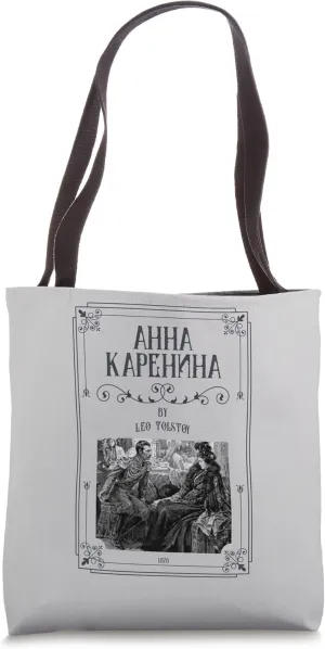Anna Karenina Leo Tolstoy Russian Literature - Count Vronsky Tote Bag