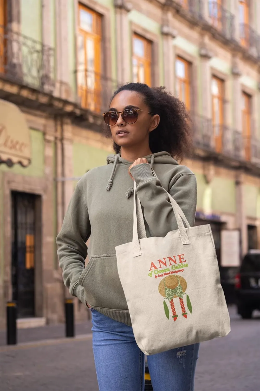 Anne of Green Gables Book Canvas Tote Bag Women