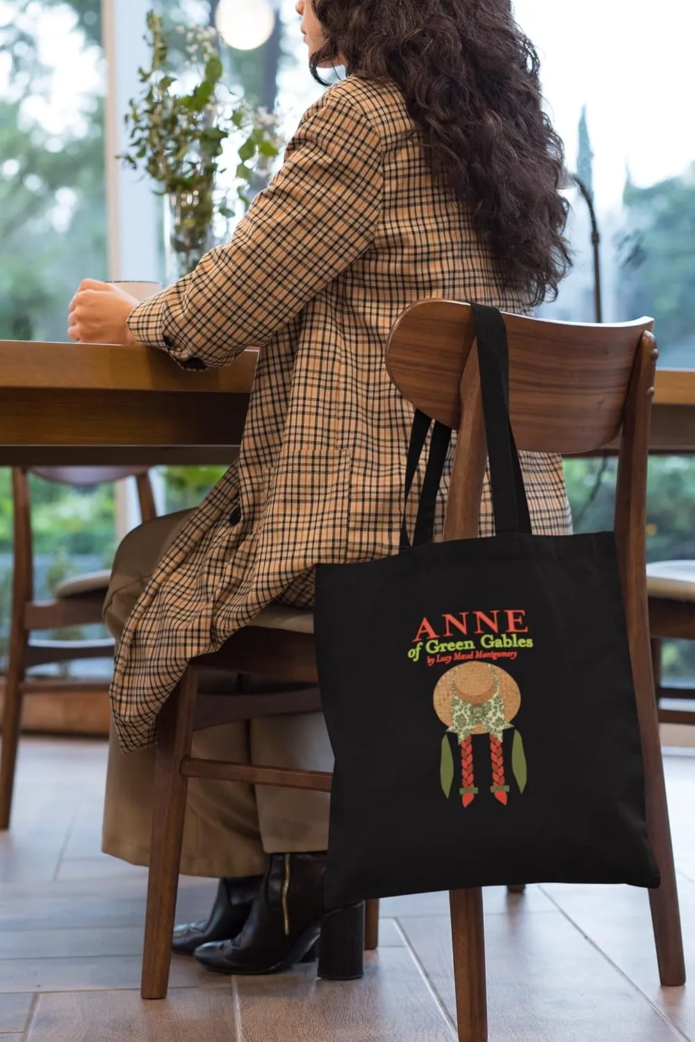 Anne of Green Gables Book Canvas Tote Bag Women
