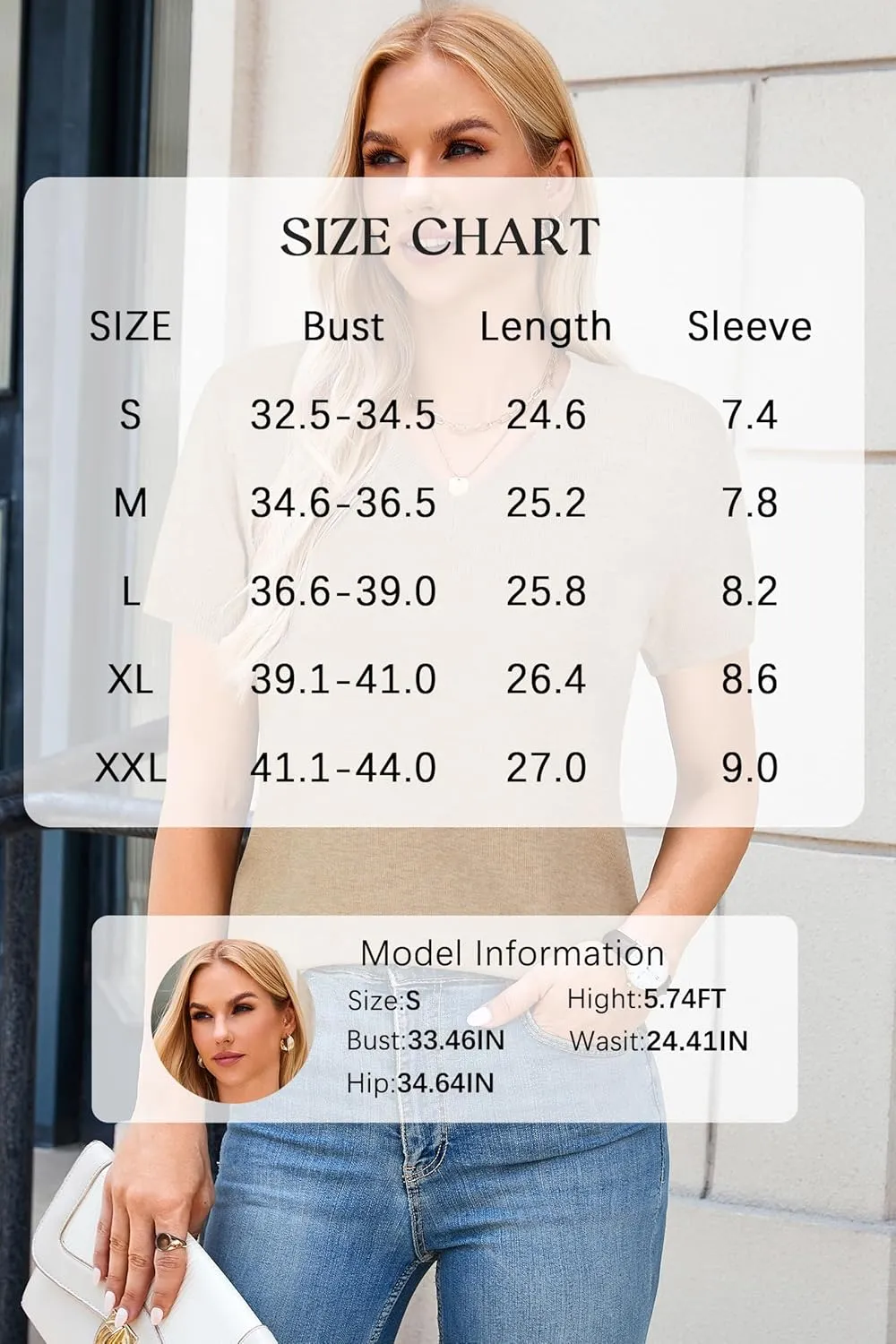 Arach&Cloz Women's Wool Blend Summer Tops Lightweight Business Casual Blouses