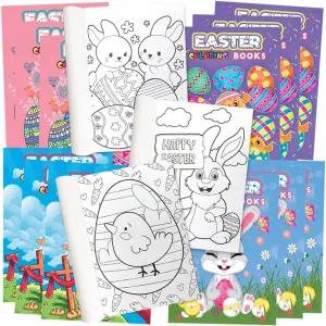 ArtCreativity 20 Packs / 5" X 7" Easter Mini Coloring Books for Boys and Girls Children, 5 Designs Set for Classroom, Perfect for Creative Educational Art Home and Exchange Gifts for Toddlers
