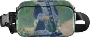 Auguste Renoir Print Floral Fanny Packs for Women Bright Colored Hip Pouch Belt Bag Waterproof Crossbody Waist Purse