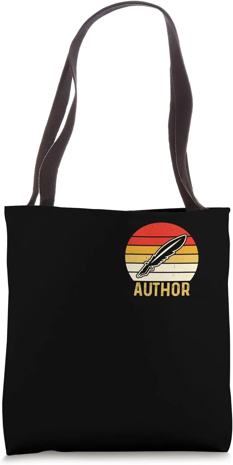 Author Quill Retro Writer Minimalist Tote Bag