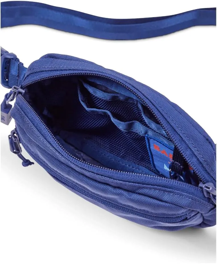 Baboon to the Moon Fanny Pack - Trendy, Compact, Water-Repellent Waist Bag in Multiple Colors and Sizes for Men and Women (Navy, Mini (1.5L))