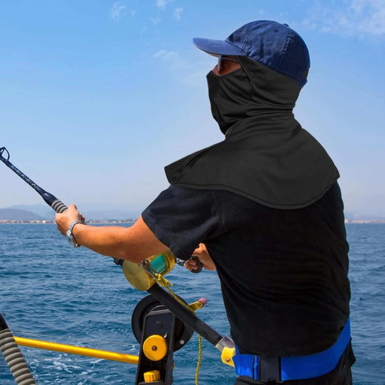 Balaclava - Summer Sun Protection Motorcycle Fishing Sun mask Breathable Windproof Long Face Mask for Men Women
