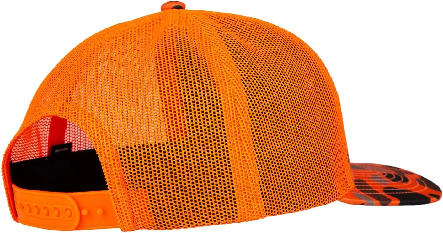 Beretta Men's PM Trucker Breathable Lightweight Outdoor Casual Baseball Cap with Adjustable Snapback - One Size Fits Most