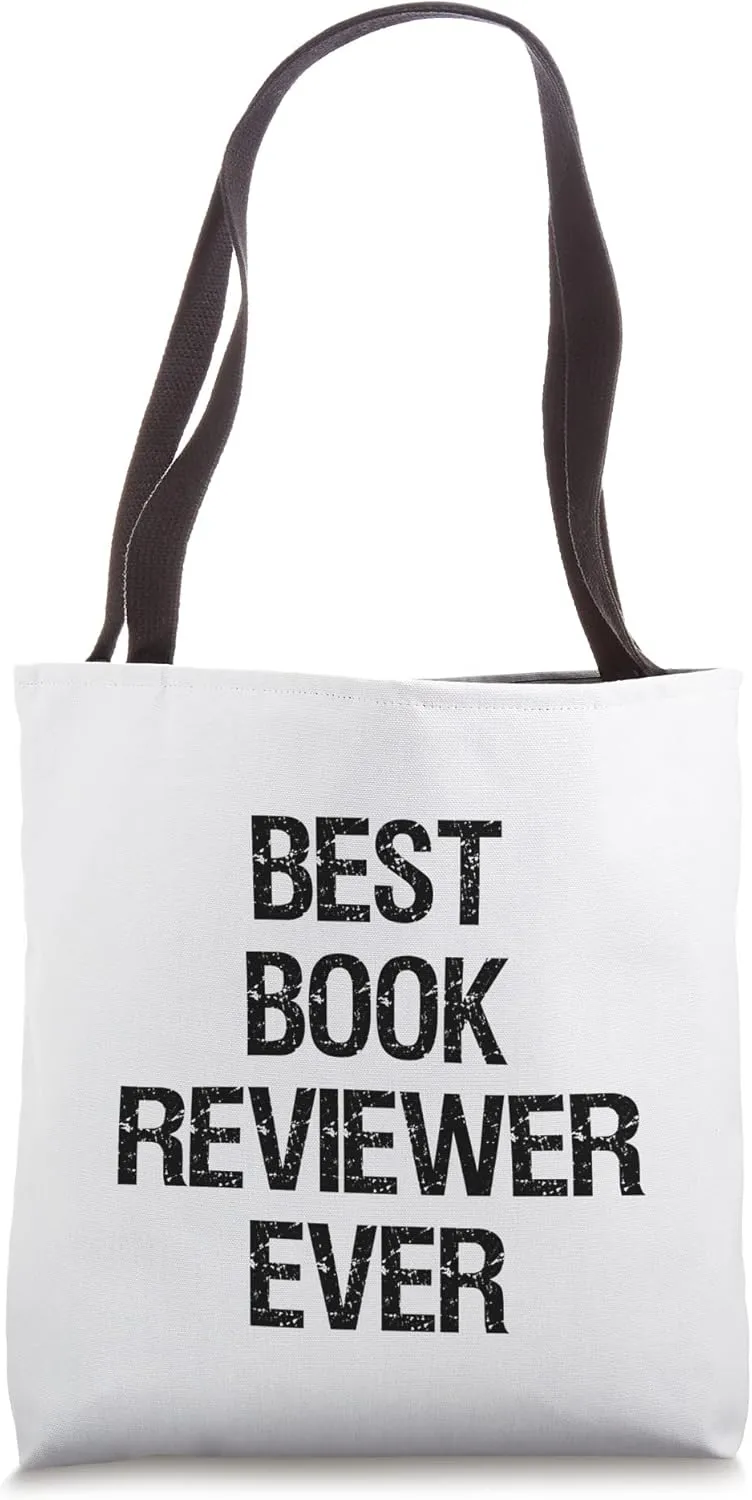 Best Book Reviewer Ever Tote Bag