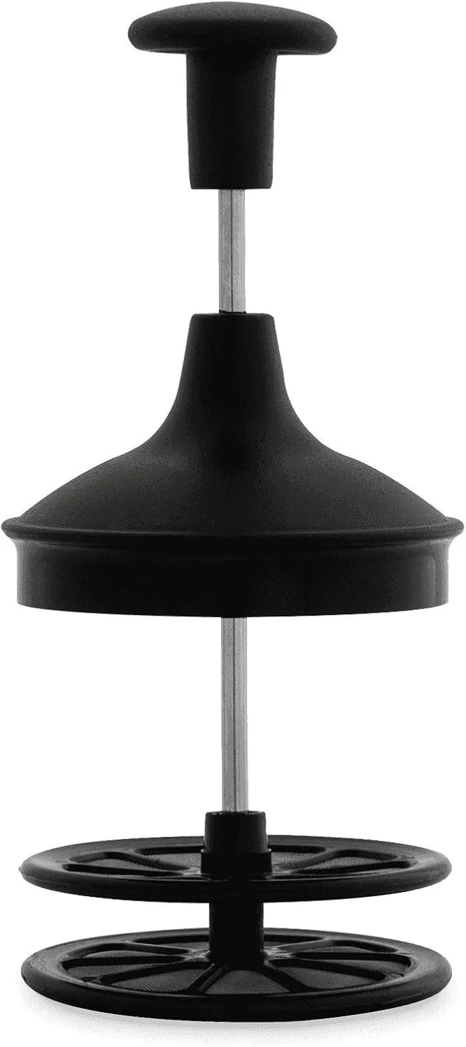 Bialetti 00AGR394 Tutto Crema Milk Frother, Black