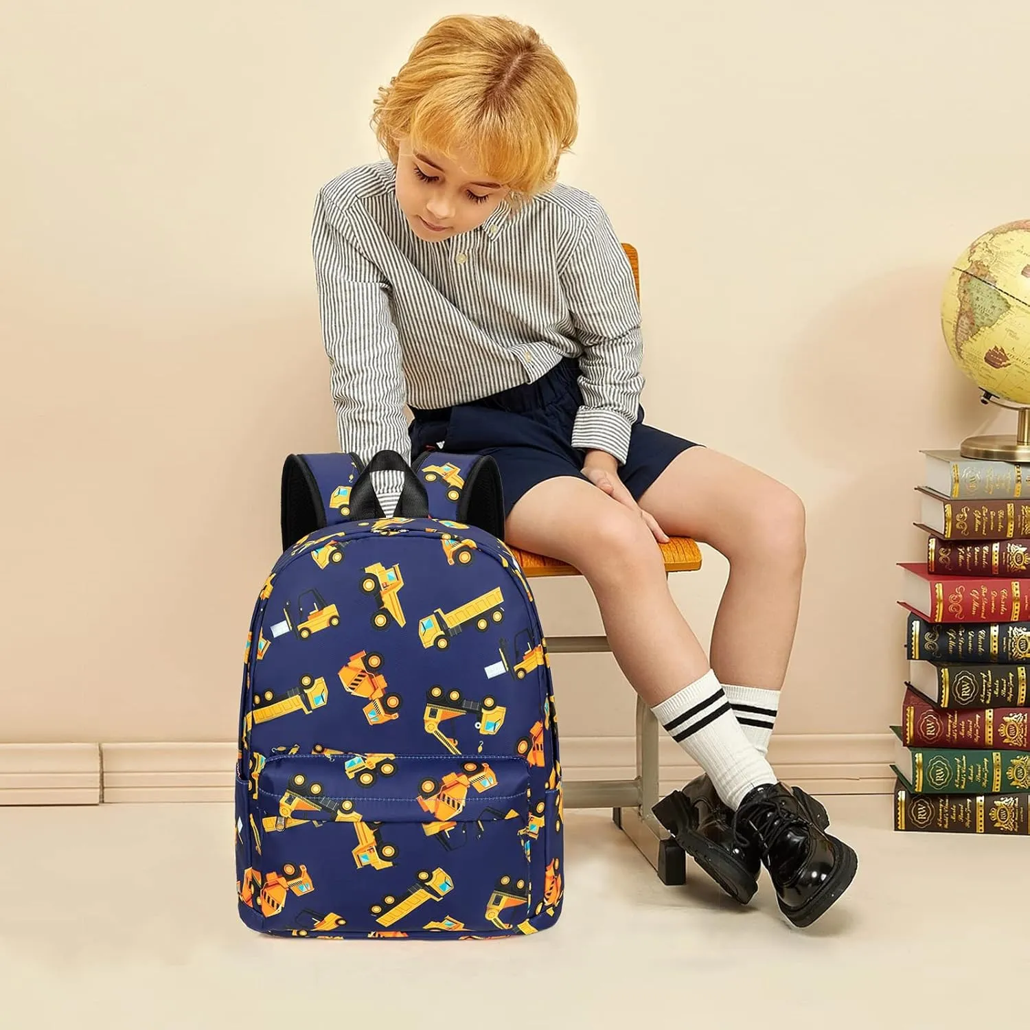Bluboon Preschool Backpack Kids Kindergarten Backpack With Lunch Box School Book Bags for Elementary Primary Schooler