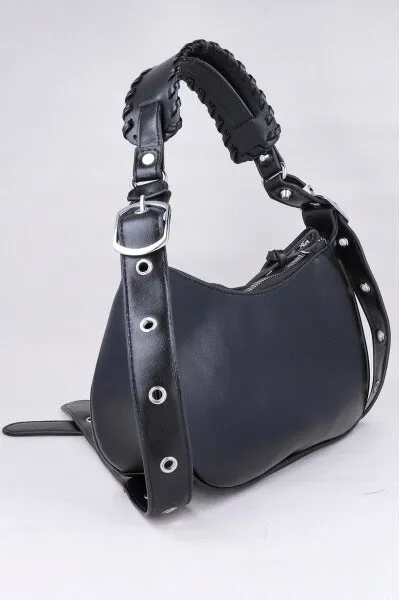 Bolsa Efecto Piel Estoperoles