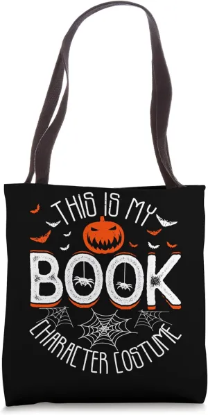 Book Character Costume Halloween Fun Tote Bag