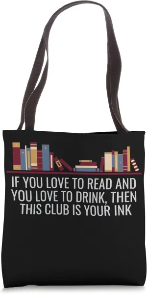 Book Lover - Reading - Book Discussion Club Tote Bag
