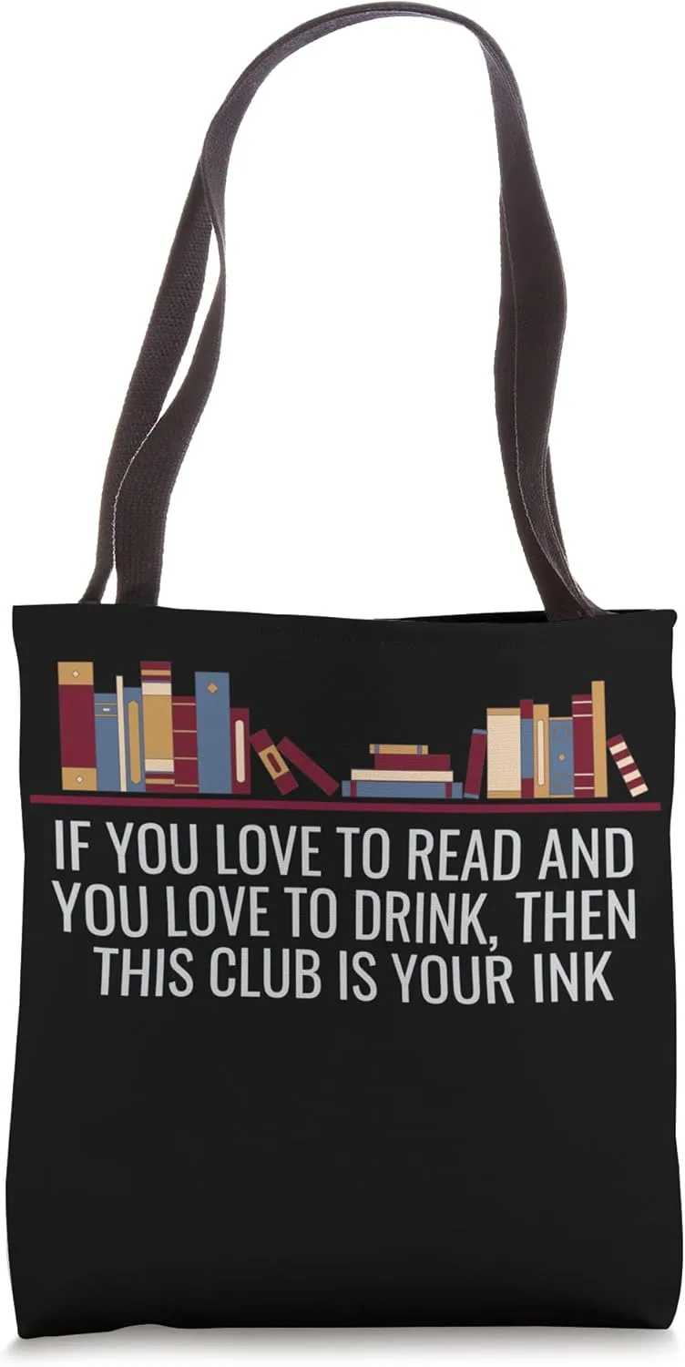 Book Lover - Reading - Book Discussion Club Tote Bag
