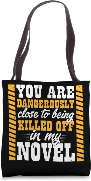 Book Writer Funny Quote Author Journalist Rewrite Novelist Tote Bag