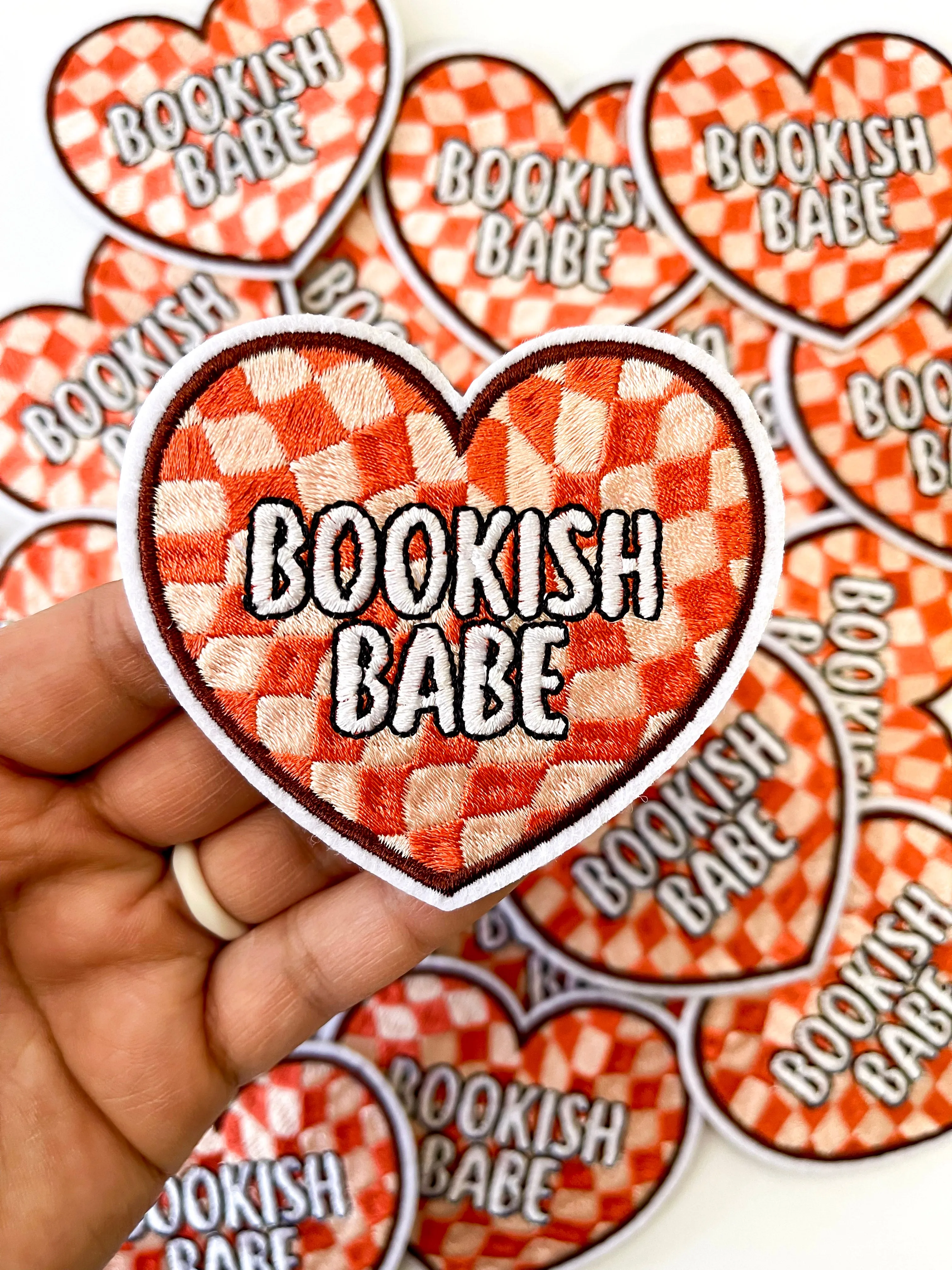Bookish Babe Iron-on Patch