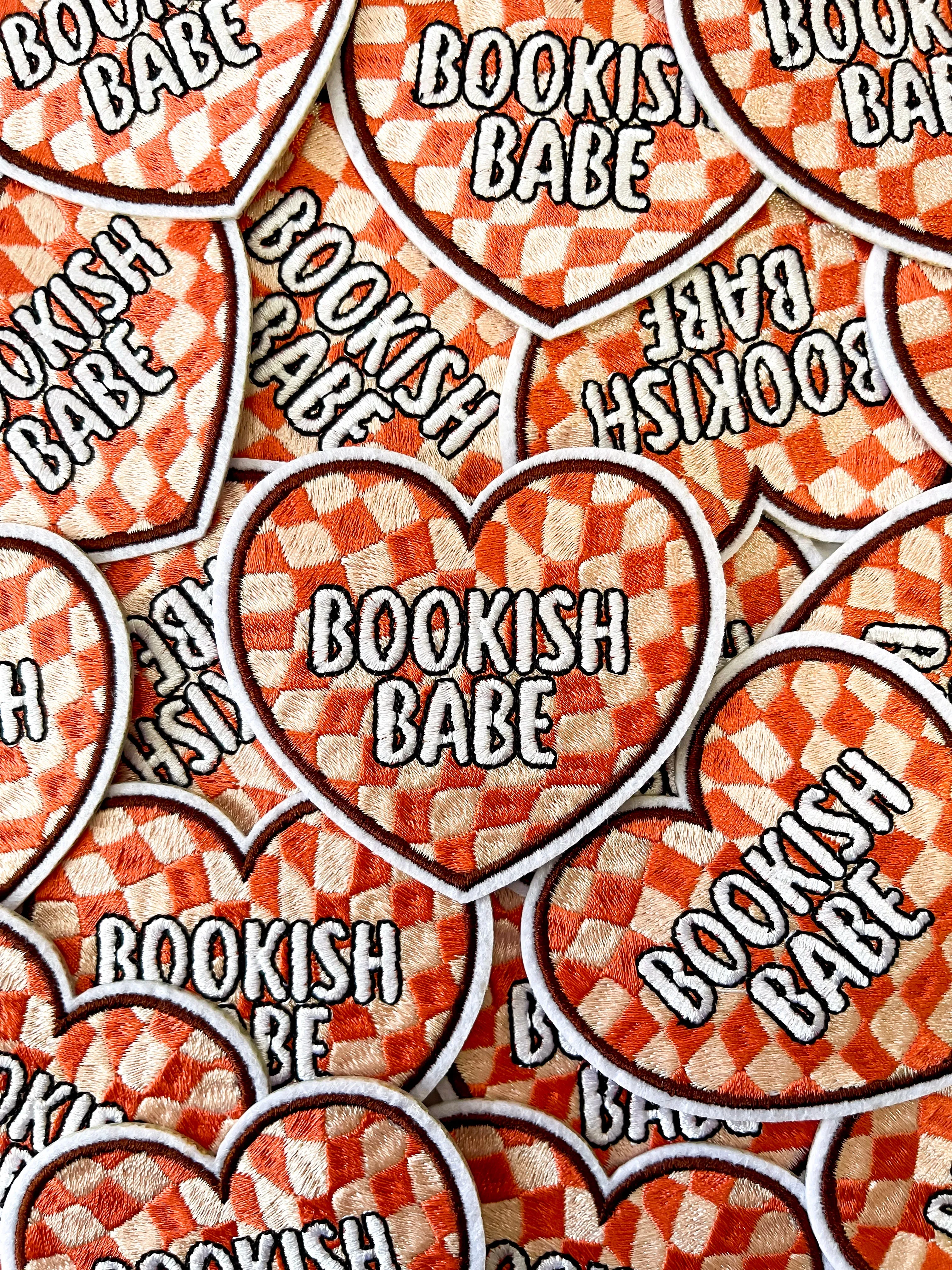 Bookish Babe Iron-on Patch
