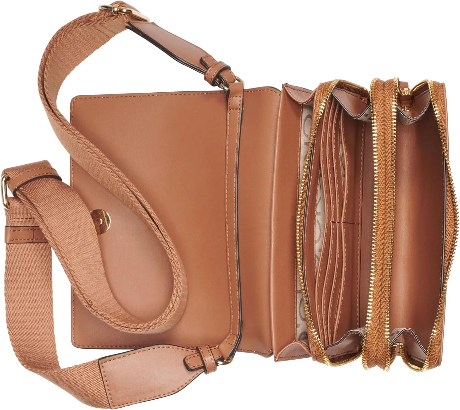 Calvin Klein Millie Triple Compartment Camera Bag Crossbody