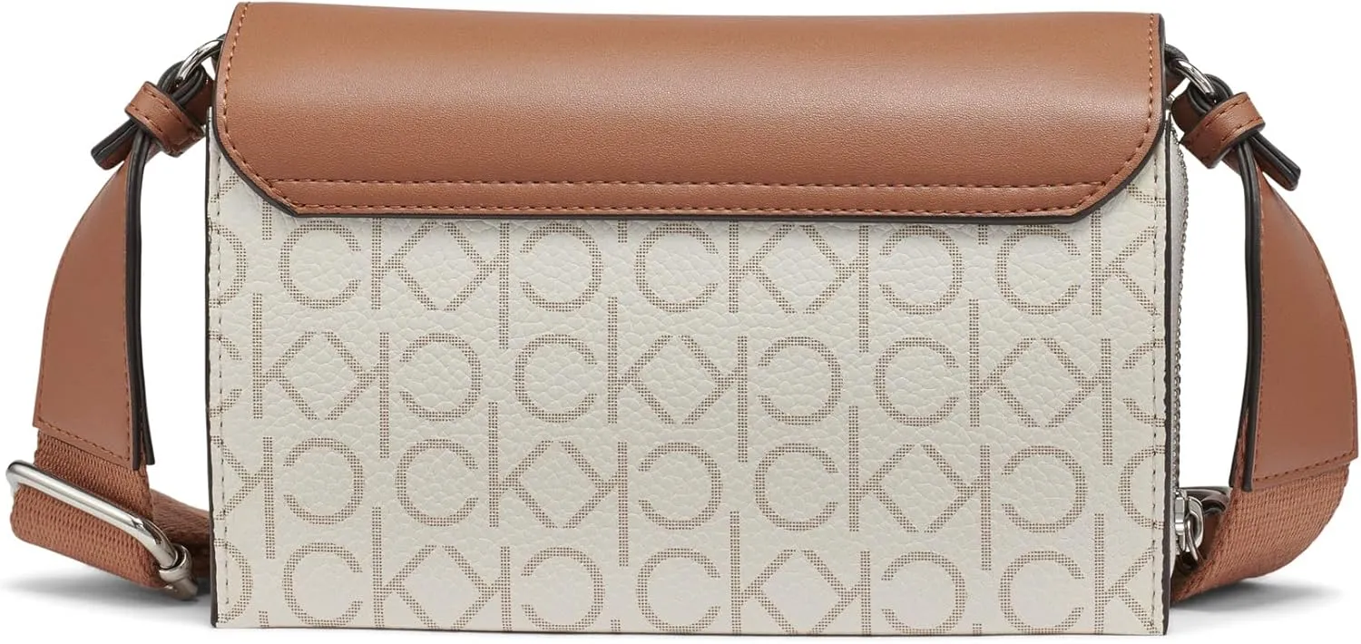 Calvin Klein Millie Triple Compartment Camera Bag Crossbody