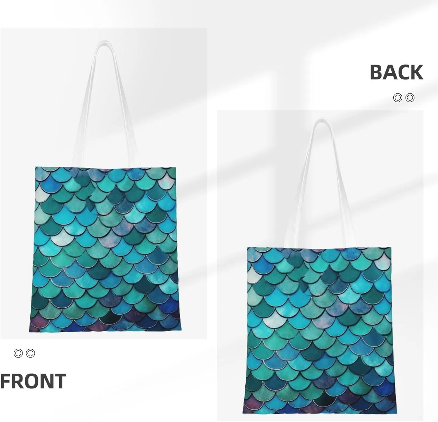 Canvas Tote Bag For Women Reusable Shopping Bag Casual Arch In Mallorca Spain Shoulder Bag Handbag For Travel