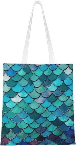 Canvas Tote Bag For Women Reusable Shopping Bag Casual Arch In Mallorca Spain Shoulder Bag Handbag For Travel