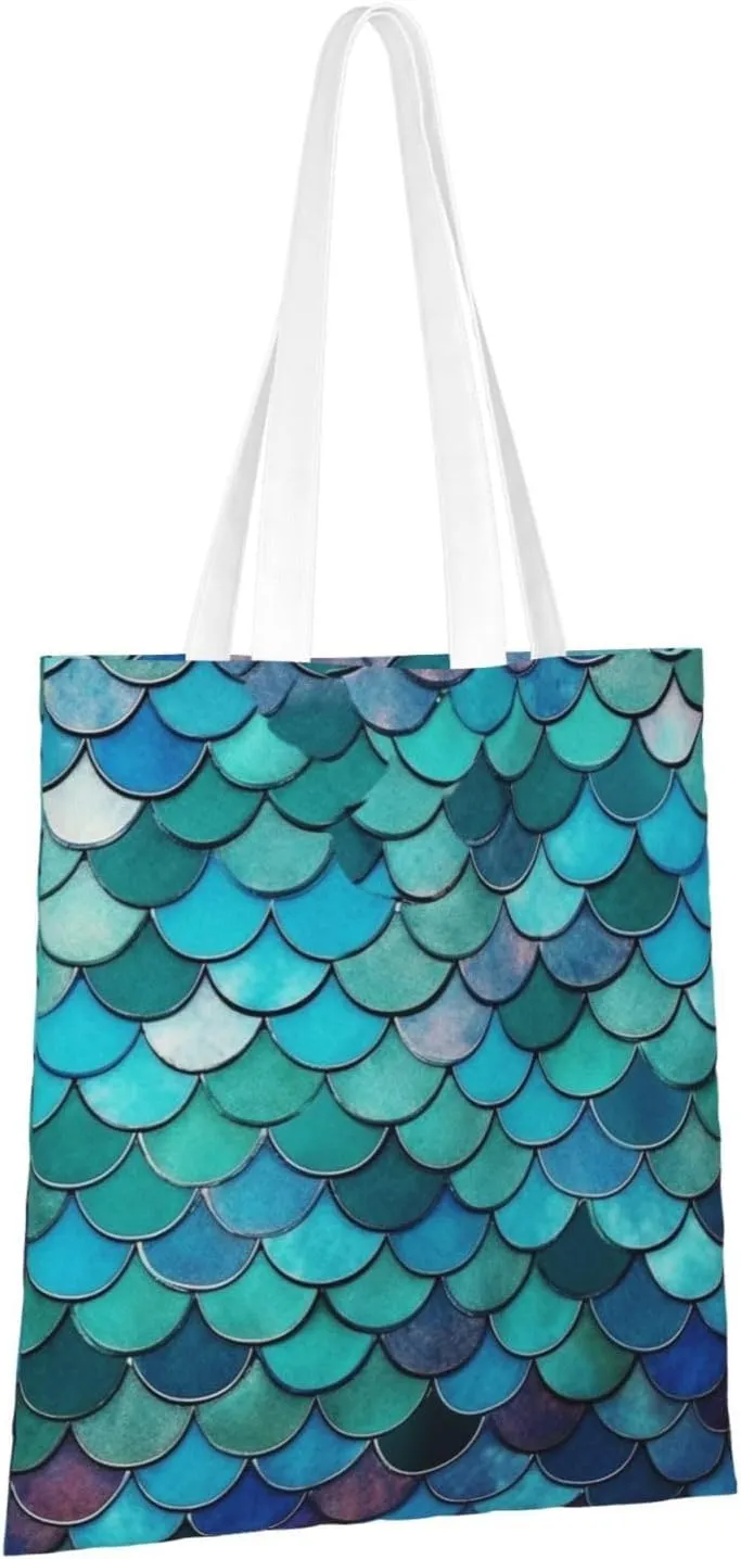 Canvas Tote Bag For Women Reusable Shopping Bag Casual Arch In Mallorca Spain Shoulder Bag Handbag For Travel