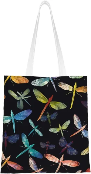 Canvas Tote Bag For Women Reusable Shopping Bag Casual Eagle Shoulder Bag Handbag For Travel