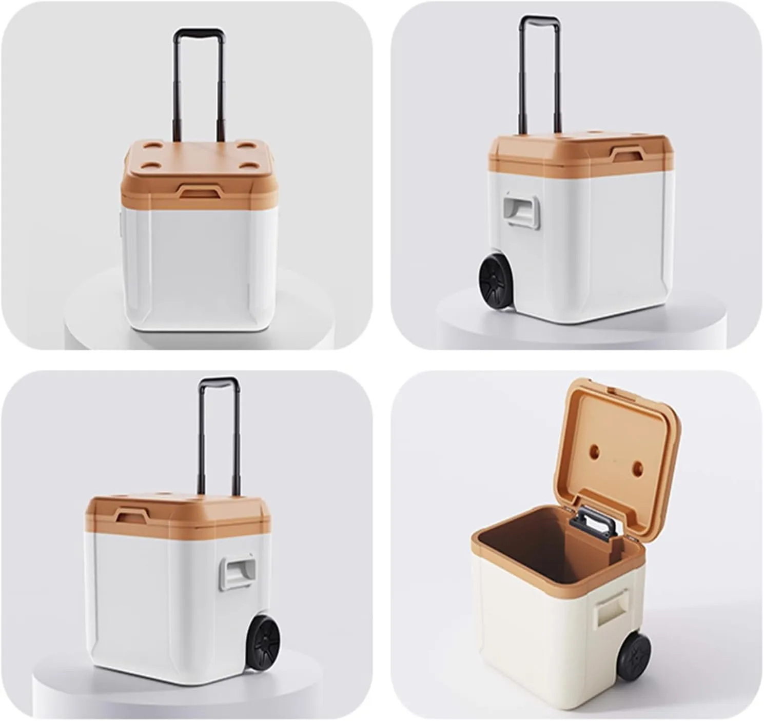 Car Camping Coolers for Saab 9-2X/9-3/9-4X/9-5/9-7X/90/900/9000, Leak Proof Cooler, Portable Lightweight Ice Chest Box, Compartments Waterproof Insulated Bag