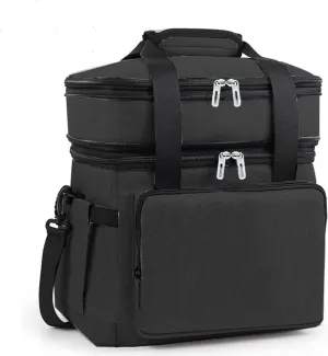 Car Camping Coolers for Tesla Model 3/Model Y/Model S/Model X, Leak Proof Cooler, Portable Lightweight Ice Chest Box, Compartments Waterproof Insulated Bag