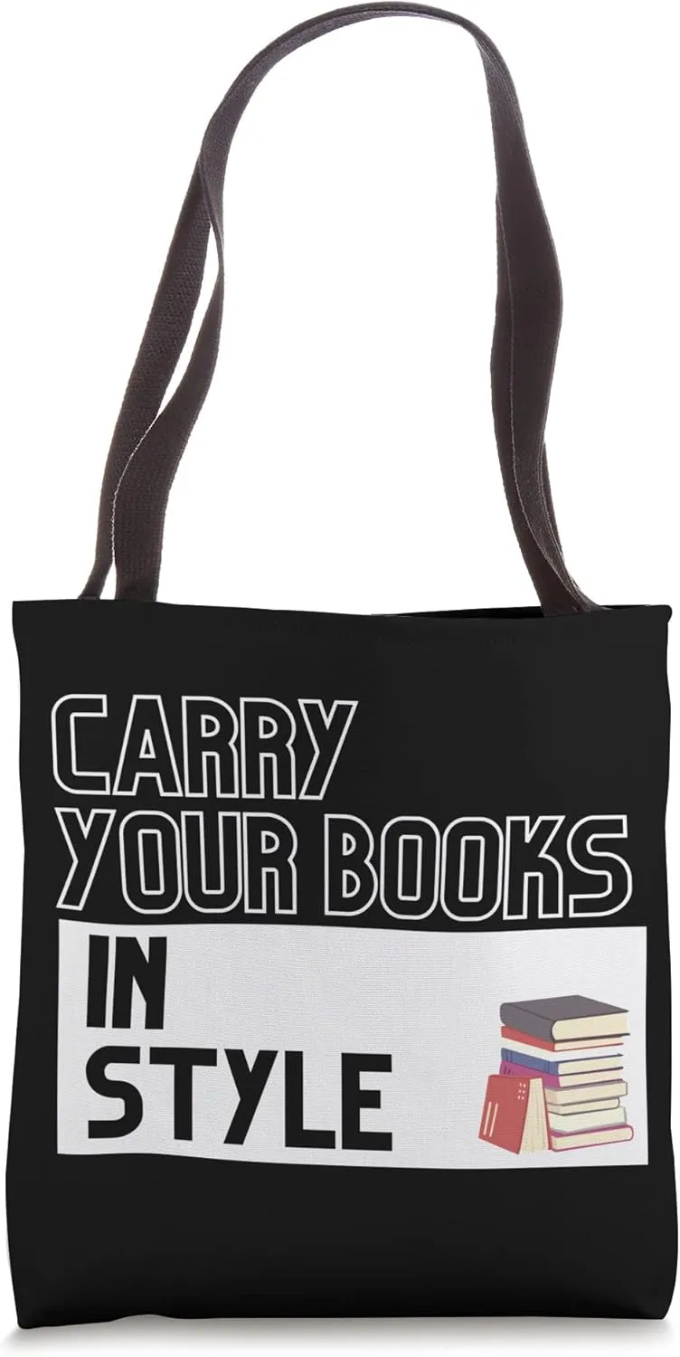 Carry Your Books In Style - Reading - Book Discussion Club Tote Bag